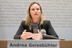 Rang 1 auf der Liste der Pflichtbewussten: SVP-Nationalrätin Andrea Geissbühler. (Bild: Keystone)