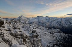 Abendstimmung auf dem Titlis. (Bild: Marianne Schmid, 3. Oktober 2019)