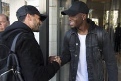 Loris Benito (links) und Denis Zakaria. (Bild: Laurent Gilliéron / Keystone, Lausanne, 7. Oktober 2019)