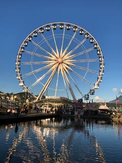 Das Riesenrad der Herbstmesse in Luzern. (Bild: Sabine Ittig)