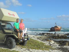 Cape Agulhas, der südlichste Punkt Afrikas: hier trifft sich der Indische mit dem Atlantischen Ozean. (Bild: Walter Odermatt)