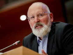 Frans Timmermans will als Verantwortlicher für Klimaschutz innerhalb der ersten 100 Tage seiner Amtszeit ein EU-Klimaschutzgesetz vorschlagen. (Bild: KEYSTONE/EPA/STEPHANIE LECOCQ)
