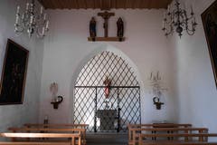 In der Kapelle auf Schloss Oberberg haben sich schon zahlreiche Brautpaare das Ja-Wort gegeben. (Bild: Michel Canonica)