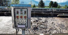 Der Neu- und Umbau der Faulungs- und Gasanlage der ARA Buchs ist auf Kurs. Bilder: Heini Schwendener