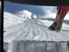 Die Ice-Flyer-Piste wird startklar gemacht. (Bild: PD)