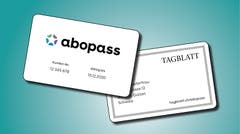 Beispiel abopass-Karte