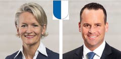 LuzernAndrea Gmür (CVP, in stiller Wahl bestätigt)Damian Müller (FDP, 65'784 Stimmen)