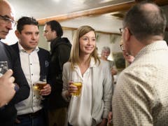 Frischgebackene Ständerätin: Die Freisinnige Johanna Gapany hat den bisherigen CVP-Ständerat Beat Vonlanthen aus dem Amt geworfen. (Bild: KEYSTONE/ANTHONY ANEX)
