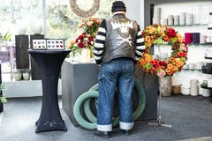 Ein Blumenkranz. (Bild: KEYSTONE/Alexandra Wey, Luzern, 10. November 2019)