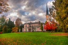 Herbstliche Stimmung im Villette Park Cham. (Bild: Caroline Pirskanen, 4. November 2019, Cham)