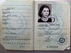 Der Personalausweis von Bettina Badenhorst (ledig Manthei). (Bild: Zur Verfügung gestellt)