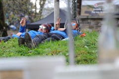 Ein wenig Ruhe muss sein. (Bild: Urs Hanhart, Rütli, 6. November 2019)