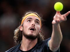 Das gleiche gilt für den griechischen Publikumsliebling Stefanos Tsitsipas (Bild: KEYSTONE/AP/MICHEL EULER)