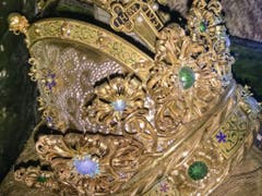 Gesamtansicht der Krone von Kaiser Friedrich III. (Bild: KEYSTONE/APA/DOMBAUHÜTTE ZU ST. STEPHAN/UNBEKANNT)