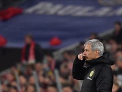 Lucien Favre und die Dortmunder wirken hilflos (Bild: KEYSTONE/EPA/PHILIPP GUELLAND)