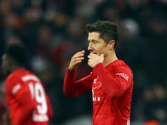Robert Lewandowski und seine Teamkollegen feierten einen Kantersieg gegen Dortmund (Bild: KEYSTONE/AP/MATTHIAS SCHRADER)