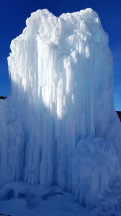 Die weisse Sphinx im Winterparadies auf dem Glaubenberg. (Bild: Willy Birrer (Langis Glaubensberg, 6. Februar 2019))