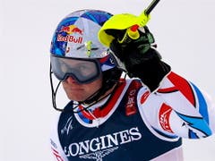 Alexis Pinturault gewinnt erstmals an einem Grossereignis eine Goldmedaille (Bild: KEYSTONE/EPA/VALDRIN XHEMAJ)