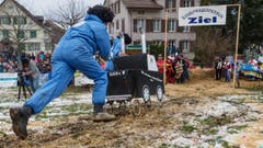 Das Ziel ist nah: Letzte Kräfte für den Schlussspurt aufbringen. (Bild: Sascha Erni)
