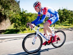 Der Schweizer Radprofi Stefan Küng bereitete sich in den letzten Tagen in Spanien auf die neue Saison vor (Bild: KEYSTONE/LAURENT GILLIERON)