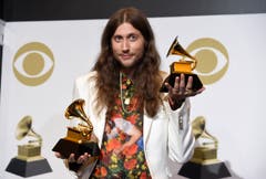 Ludwig Goransson, Gewinner der Grammys für den Song des Jahres («This is America») den besten komponierten Soundtrack für visuelle Medien («Black Panther»). (Bild: Chris Pizzello/Invision/AP (Los Angeles, 10. Februar 2019))