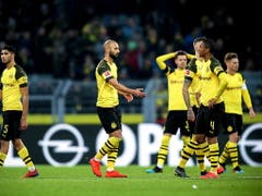 Borussia Dortmund hat schwierige Tage hinter sich. Der Leader der Bundesliga schied letzte Woche gegen Bremen im Cup aus. Einige Tage später verspielte er gegen Hoffenheim in der Schlussviertelstunde einen 3:0-Vorsprung. Das ist keine ideale Vorbereitung auf eine K.o.-Runde in der Champions League (Bild: KEYSTONE/EPA/FRIEDEMANN VOGEL)