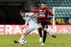 Saleh Chihadeh (rechts) gegen Nikola Boranijasevic. (Bild: Pascal Muller / Freshfocus)