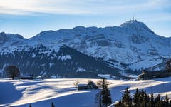 Der Säntis und der Kronberg. (Bild: Luciano Pau)