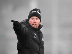 «Die Mannschaft muss über ihre Grenzen gehen»: FCZ-Trainer Ludovic Magnin hofft auf einen Exploit (Bild: KEYSTONE/GIAN EHRENZELLER)