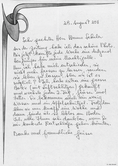 Der Fotograf erhielt auch schon eine Zuschrift einer Leserin. (Bild: Leser Bruno Schuler)