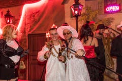 Das Guuggali 2019 der Vereinigten fand im Schweizerhof statt. Dieser wurde zum Cabaret-NAchtklub umdekoriert. (Bild: Roger Grütter, Luzern 16. Februar 2019)