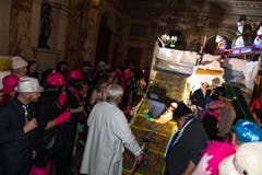 Gaudi ist Programm. (Bild: Roger Grütter, Luzern 16. Februar 2019)