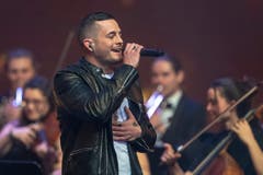 Loco Escrito wird für den «Best Hit» ausgezeichnet. (Bild: KEYSTONE/Urs Flueeler)