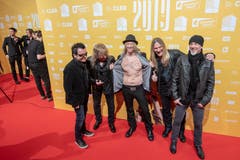 Die Band Gotthard ist ebenfalls mit von der Partie. (Bild: KEYSTONE/Urs Flueeler)