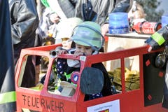 Kinderfasnachtsumzug in Ottoberg. (Bild: Donato Caspari)