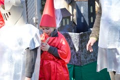Kinderfasnachtsumzug in Ottoberg. (Bild: Donato Caspari)