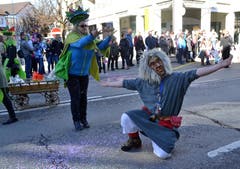 Fasnachts-Umzug in Wattwil. (Bild: Peter Jenni, 17.02.2019)