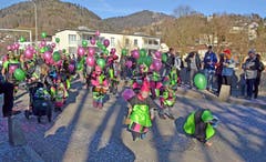 Fasnachts-Umzug in Wattwil. (Bild: Peter Jenni, 17.02.2019)