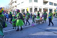 Fasnachts-Umzug in Wattwil. (Bild: Peter Jenni, 17.02.2019)