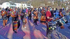 Fasnachts-Umzug in Wattwil. (Bild: Peter Jenni, 17.02.2019)