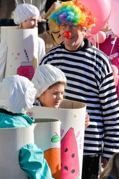 Kinderfasnachtsumzug in Ottoberg. (Bild: Donato Caspari)