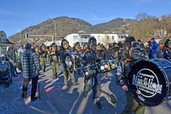 Fasnachts-Umzug in Wattwil. (Bild: Peter Jenni, 17.02.2019)