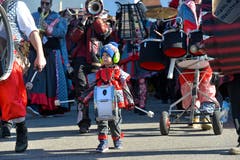 Kinderfasnachtsumzug in Ottoberg. (Bild: Donato Caspari)