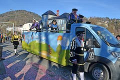 Fasnachts-Umzug in Wattwil. (Bild: Peter Jenni, 17.02.2019)