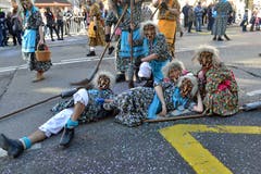 Fasnachts-Umzug in Wattwil. (Bild: Peter Jenni, 17.02.2019)