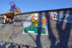 Fasnachts-Umzug in Wattwil. (Bild: Peter Jenni, 17.02.2019)