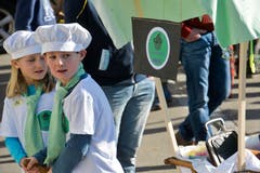 Kinderfasnachtsumzug in Ottoberg. (Bild: Donato Caspari)