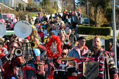 Kinderfasnachtsumzug in Ottoberg. (Bild: Donato Caspari)