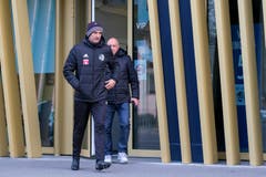 Der neue FCL-Trainer Thomas Häberli bei seinem ersten Arbeitstag. (Bild: Martin Meienberger/freshfocus)