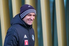 Der neue FCL-Trainer Thomas Häberli bei seinem ersten Arbeitstag. (Bild: Martin Meienberger/freshfocus)